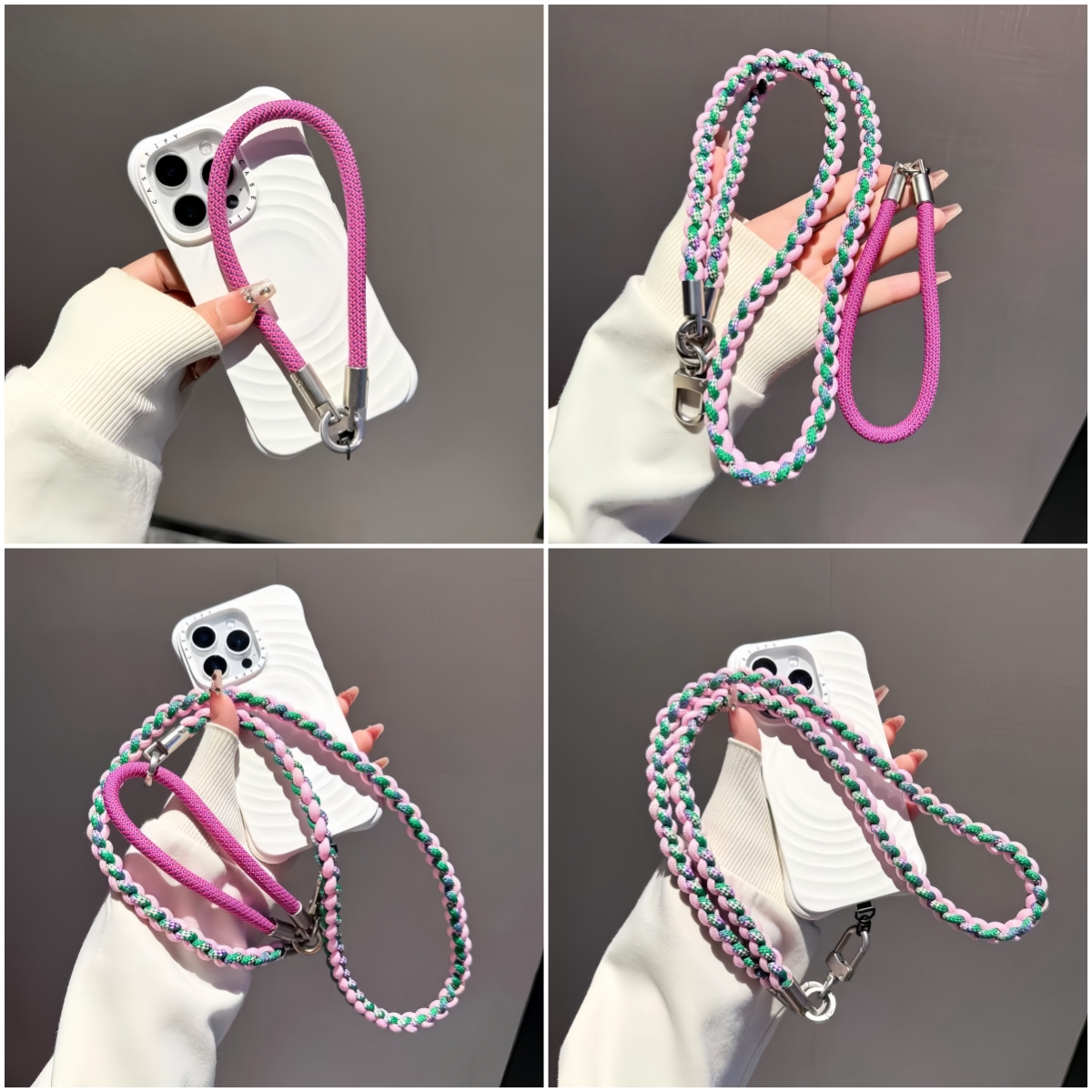 2-in-1 Climbing Rope Outdoor Phone Lanyard/Sling/Strap - Image 7