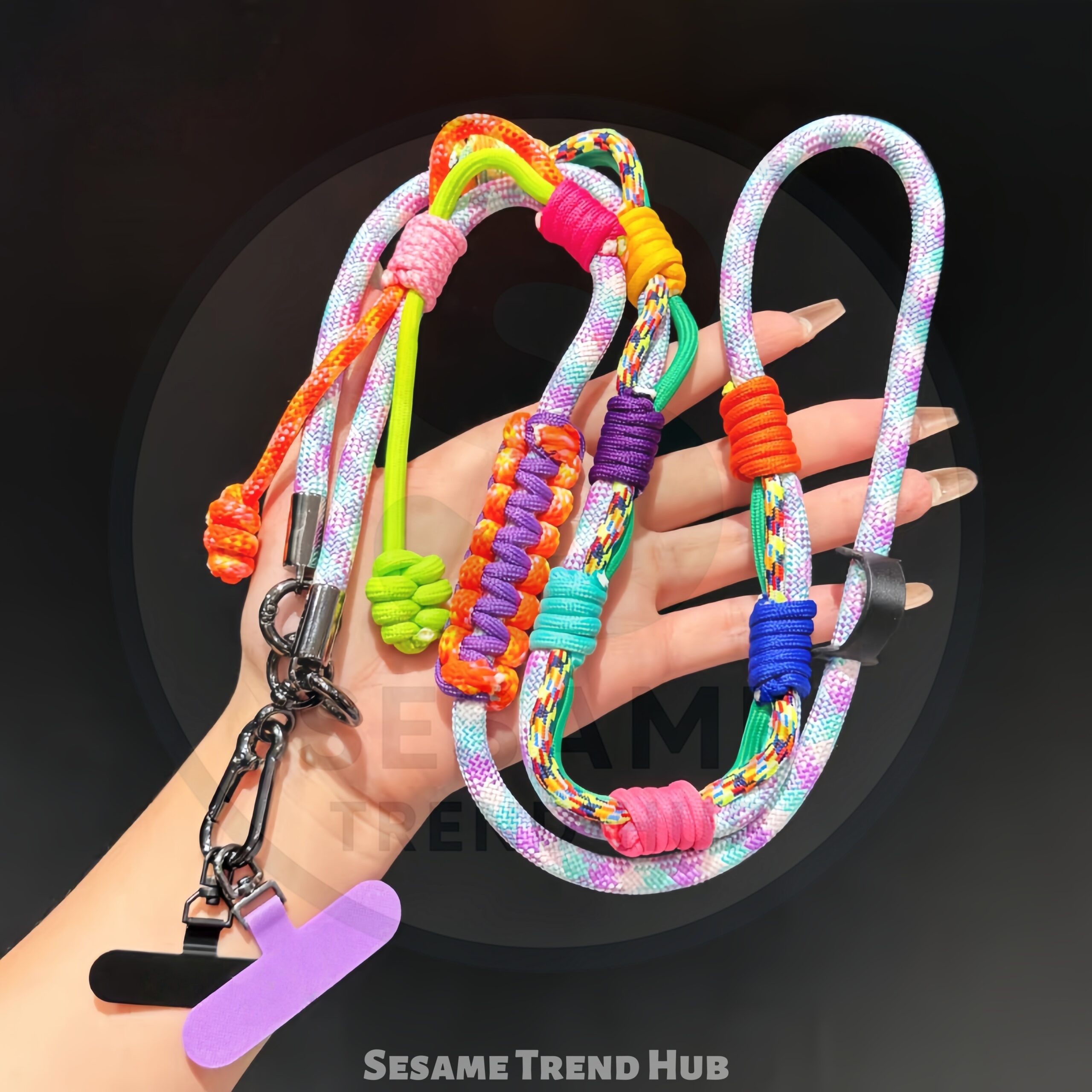 Colourful Climbing Rope Outdoor Phone Lanyard/Sling