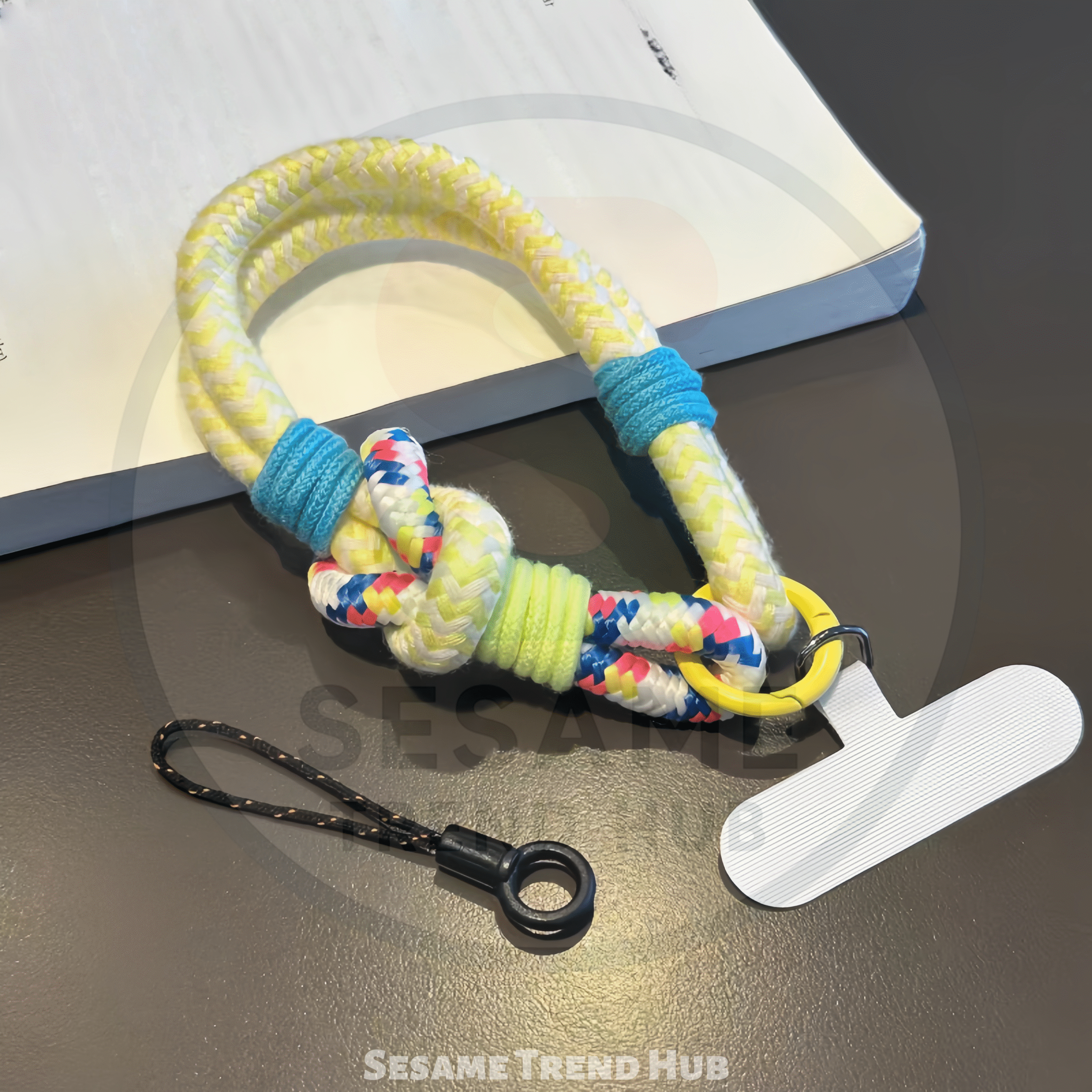 Multi-color Knot Design Wrist strap - Image 6