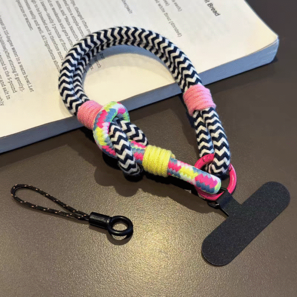 Multi-color Knot Design Wrist strap
