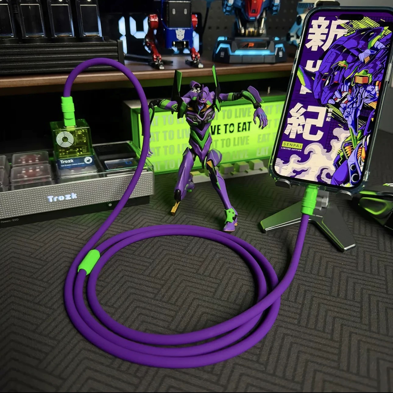 Dopamine Silicone Charging Cable