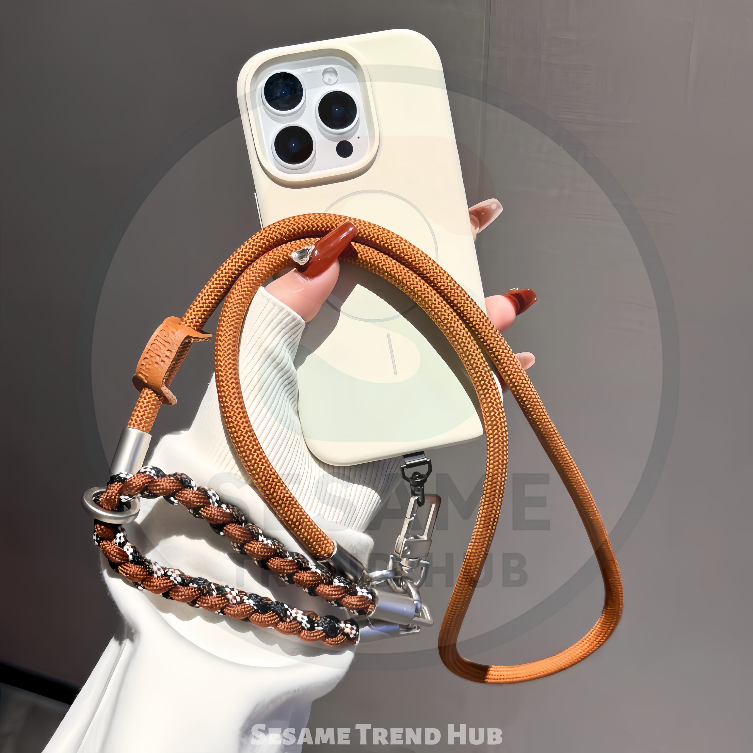 2-in-1 Climbing Rope Outdoor Phone Lanyard/Sling/Strap - Image 3