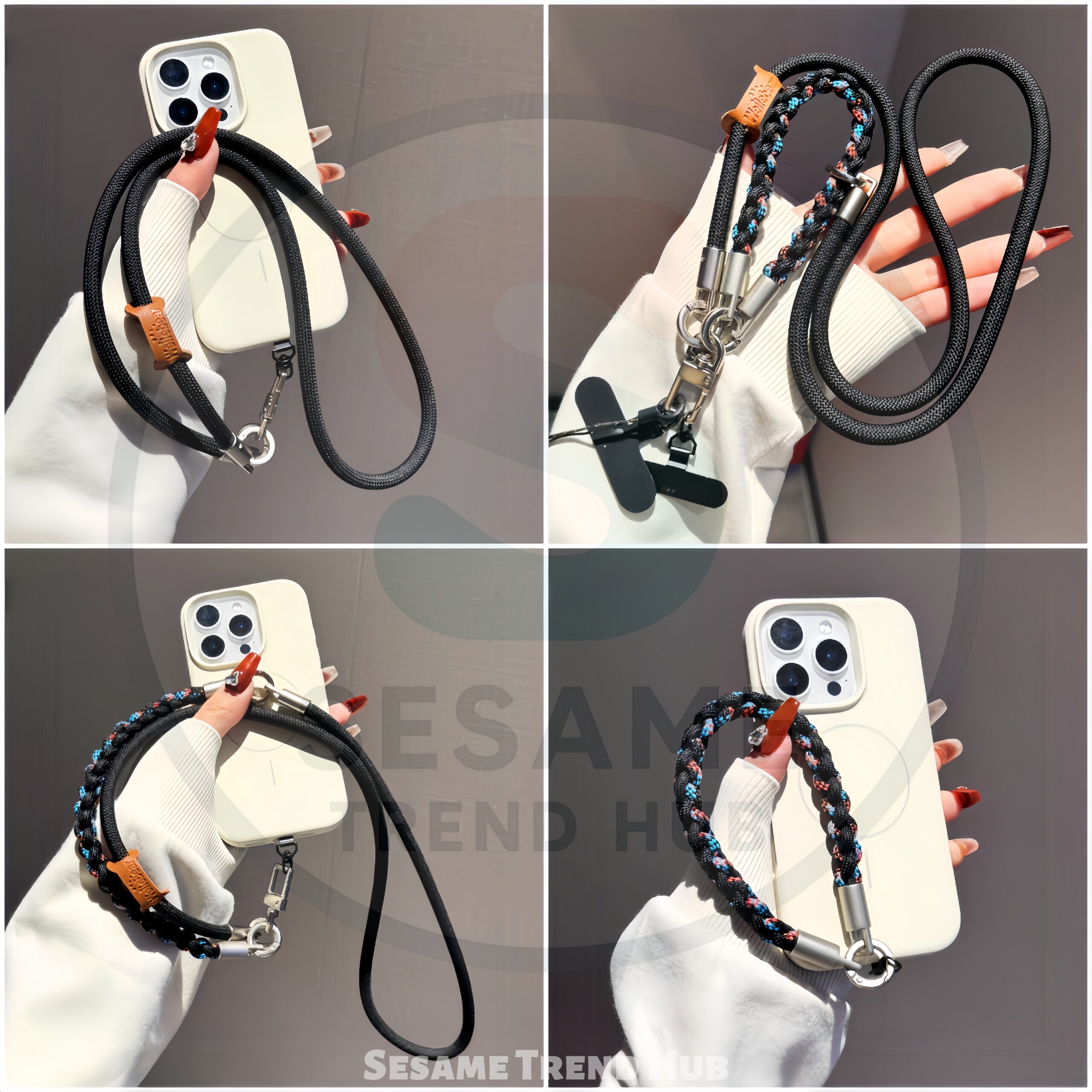 2-in-1 Climbing Rope Outdoor Phone Lanyard/Sling/Strap - Image 4